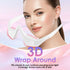 Eye Contour Beauty Goggles – Portable Anti-Aging Eye Massager with Vibration & Light Function, Lightweight Design for Wrinkle Reduction and Dark Circle Minimization – Ideal for Daily Skincare Routine (White)