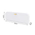 Wall-Mounted Drawer Organizer for Underwear & Socks – 1-Pack Stackable Storage Box with 5 Compartments and Adhesive Mounts (White)