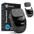 Upgraded AI Voice Mouse - Wireless Air Mouse with AI Voice Assistant, 12 Languages Translation, Meeting Transcription & Summary - Detachable Computer Mouse, Presentation Clicker for Laptop(Black)
