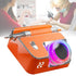 Electric Nail File Drill,Rechargeable Nail Drills Machine,Manicure Pedicure Polishing Acrylic Gel Nail Grinder, for Salon, Home(Orange)