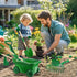 Kids Gardening Tools Set - 10pcs Wheelbarrow Set for Kids
with Shovel, Rake, Leaf Rake, Summer Outdoor Yard Digging Weed Birthday Gifts Toys, Easter for Boys Girls Age 3+ Years(Green)