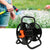 Hose Reel, Easy Storage and Transportation Hose Reel Single Arm Design Hose Reel Cart for Garden Watering Car Washing Fire Fighting(black)