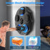Smart Music Boxing Machine with LED Lights & Bluetooth – Wall-Mounted Interactive Punch Trainer, 9 Modes & 9 Speeds, Includes Gloves for Home Gym Workout (Black)