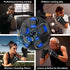 Smart Music Boxing Machine with LED Lights & Bluetooth – Wall-Mounted Interactive Punch Trainer, 9 Modes & 9 Speeds, Includes Gloves for Home Gym Workout (Black)
