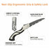 Heavy-Duty 5-Piece Gardening Tool Set – 3 Pruning Shears & 2 Folding Saws, Stainless Steel Blades, Ergonomic Handles, Compact Storage – Ideal for Trees, Shrubs, Camping, and Gift-Giving
