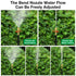 50Ft 1/4" Drip Irrigation System,Garden Irrigation Kit with 12pcs 360° Adjustable Copper Nozzles,Automatic Watering System for Outdoor,Raised Bed,Potted Plant,Greenhouse Accessories for Yard