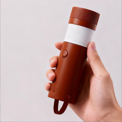 Foldable Outdoor Camping Light with Dual Brightness Modes – Rechargeable Red LED Tent Lamp, IP65 Waterproof, Magnetic Base & Adjustable Neck for Hiking and Emergency Use (Red)