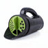 Handheld Garden Seed & Salt Spreader – 80oz Capacity, Adjustable Outlet, Ergonomic Handle for Fertilizer, Grass Seeds, Ice Melt Use (Green)