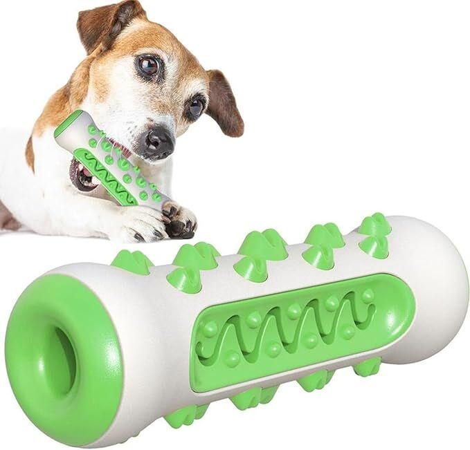 Dog Chew Toy: Durable Nylon & TPR, Teeth Cleaning Bone for Aussie Dogs