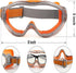 Anti-Fog Safety Goggles, Outdoor Wind & Dust Protection, Clear Vision Lab & Work Goggles for Aussies(black)