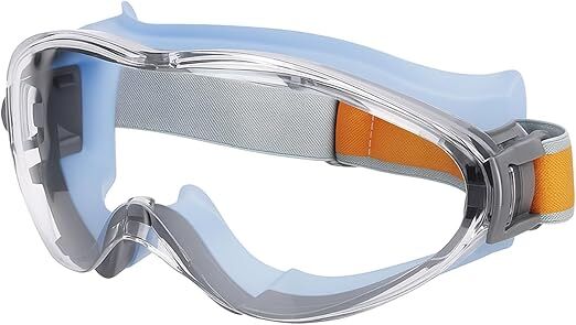 Anti-Fog Safety Goggles, Outdoor Wind & Dust Protection, Clear Vision Lab & Work Goggles for Aussies(blue)