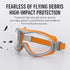 Anti-Fog Safety Goggles, Outdoor Wind & Dust Protection, Clear Vision Lab & Work Goggles for Aussies(blue)
