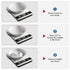 10kg/1g Precision Kitchen Scale: Ultra-Thin, Multi-Unit, Stainless Steel for Aussie Home Cooks