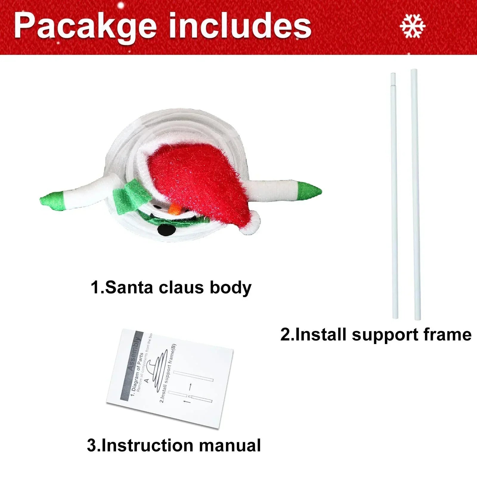 Lighted Christmas Snowman Decoration Lantern, 45 LED Collapsible Pop-Up Ornament with 8 Light Modes & Timer, Indoor Outdoor Holiday Décor