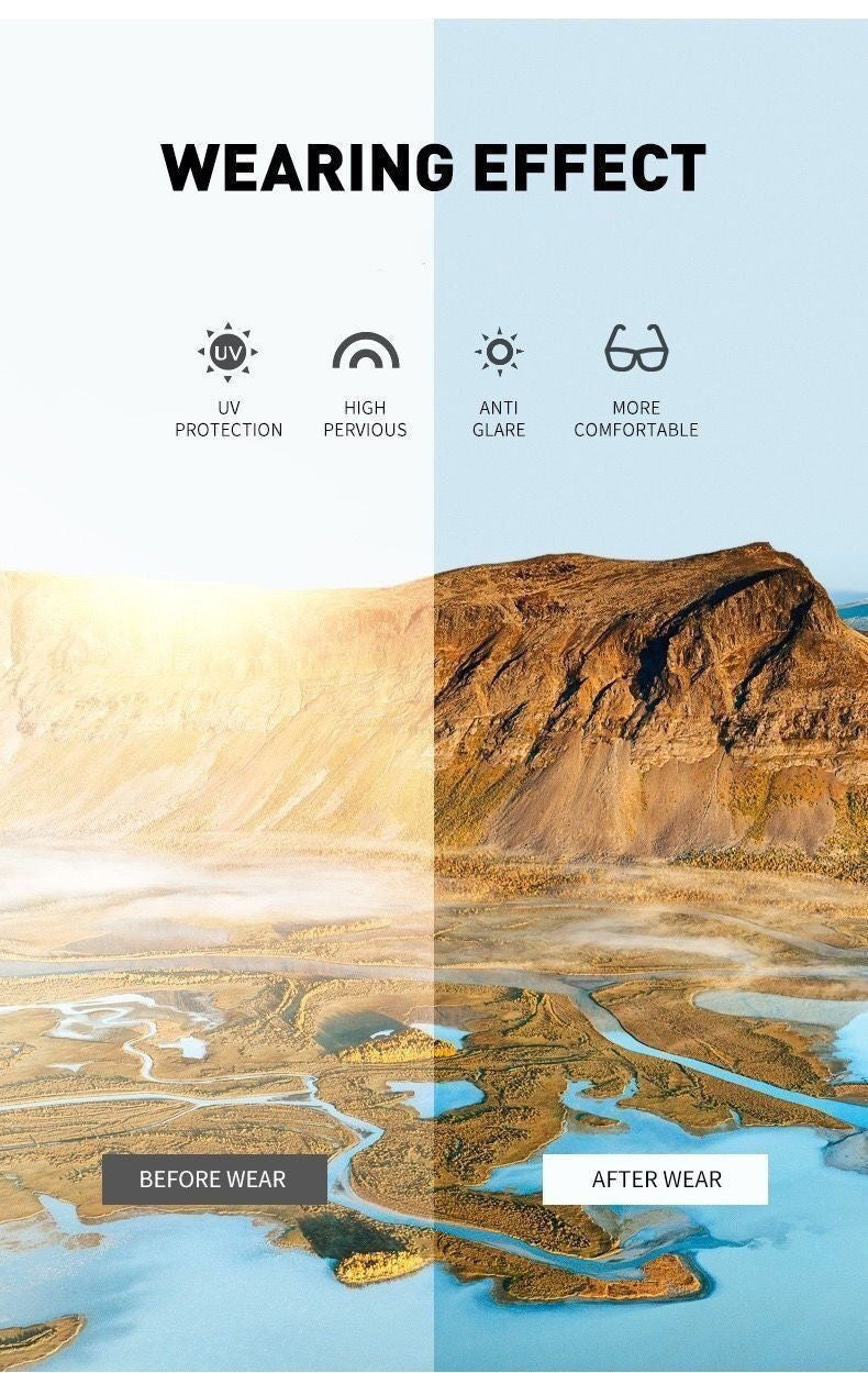 UV400 protective sunglasses can protect against ultraviolet rays and easily control various wearing styles. Cross-border explosions are discounted in a limited time!