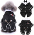 pet products Dog Cat Tuxedo Suit with Bow Tie - Formal Black & White Striped Pet Costume Shirt, Elegant Wedding Outfit Birthday Party Attire for Maltese Dachshund Yorkie Puppies Shih Tzu Small Medium Dogs and cats
