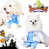 Funny Small Dog Doctor Coat Onesie - Cat & Puppy Halloween Costume - Doctor Uniform Apparel
