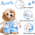 Funny Small Dog Doctor Coat Onesie - Cat & Puppy Halloween Costume - Doctor Uniform Apparel
