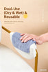 Christmas gift 50-Piece 25x25cm Polycotton Cleaning Cloth Roll, Reusable Dual-Use Dish & Surface Wipes for Home & Kitchen（orange）