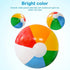 12'' Beach Ball for Kids: 14 Pack Beach Balls Bulk Inflatable Pool - Beach Balls Bulk Hawaiian Tropical Theme Christmas Party Decorations Favors Supplies