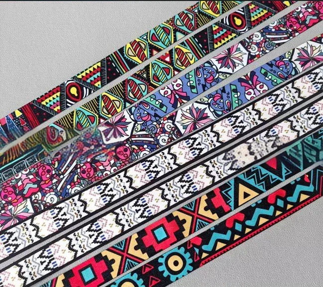 Christmas gifts 4PCS Boho Pattern Phone Crossbody Lanyard Set, Adjustable 65-118cm, Stylish & Durable for Universal Phone Models