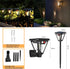 Solar Motion Sensor Wall Lights (4-Pack): 3-Mode Dusk-to-Dawn Waterproof for Patio, Garage & Garden Lighting