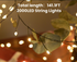 900 LED Warm White USB Fairy String Lights with Remote, 30m Green Wire, IP44 Waterproof 8-Mode Timer for Christmas Bedroom Wreath Decor