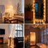 900 LED Warm White USB Fairy String Lights with Remote, 30m Green Wire, IP44 Waterproof 8-Mode Timer for Christmas Bedroom Wreath Decor