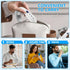 Wireless Neck Massager with Heat & 10 Modes: Electric Pulse Pain Relief for Australian Office Workers & Active Adults