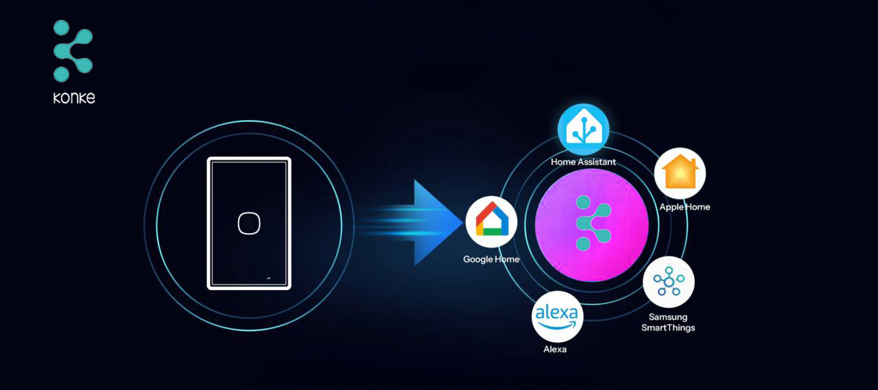 Smart Touch Light Switch 2Ch