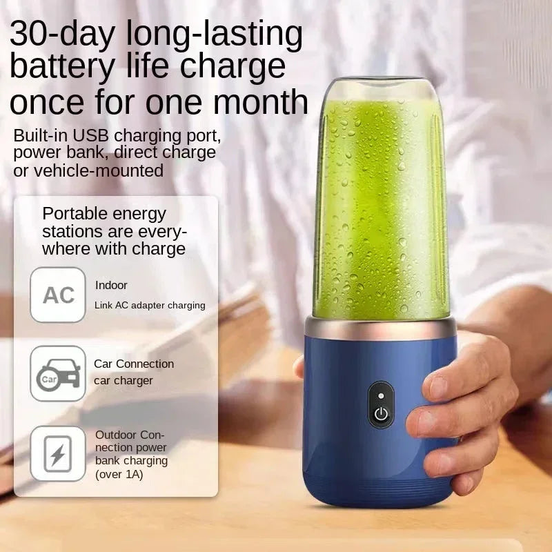 Portable Electric Fruit Juice Blender