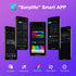 Bluetooth Colorful G40 Led Bulb String Lights