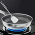 Tri-Ply 316 Frying Pan 32cm Double-Sided
