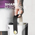 Karaoke Bluetooth Speaker with Dual Wireless Microphones, White