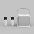 Karaoke Bluetooth Speaker with Dual Wireless Microphones, White