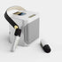 Karaoke Bluetooth Speaker with Dual Wireless Microphones, White