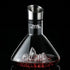 1500ML Iceberg Crystal Decanter Handmade Lead-Free Glass Wine
