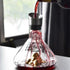 1500ML Iceberg Crystal Decanter Handmade Lead-Free Glass Wine