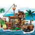 Pirate Island Fortress Building Block Set, Ages 6 and Up, ABS Kit