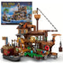 Pirate Island Fortress Building Block Set, Ages 6 and Up, ABS Kit