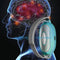 Microcurrent EMS Sleep Aid Device Palm Pulse Massager Blue