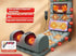 Electric Full Body Massage Mattress with Heat, Airbag, and Kneading Grey