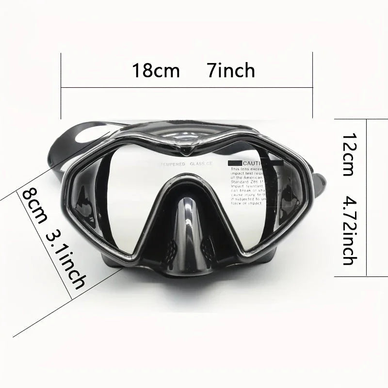 Adult Anti-Fog Snorkel Set with Dry Tube
