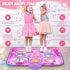 Kids LED Musical Dance Mat, 6 Game Modes, 102x90cm PE Material, Ages 3+
