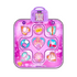 Kids LED Musical Dance Mat, 6 Game Modes, 102x90cm PE Material, Ages 3+