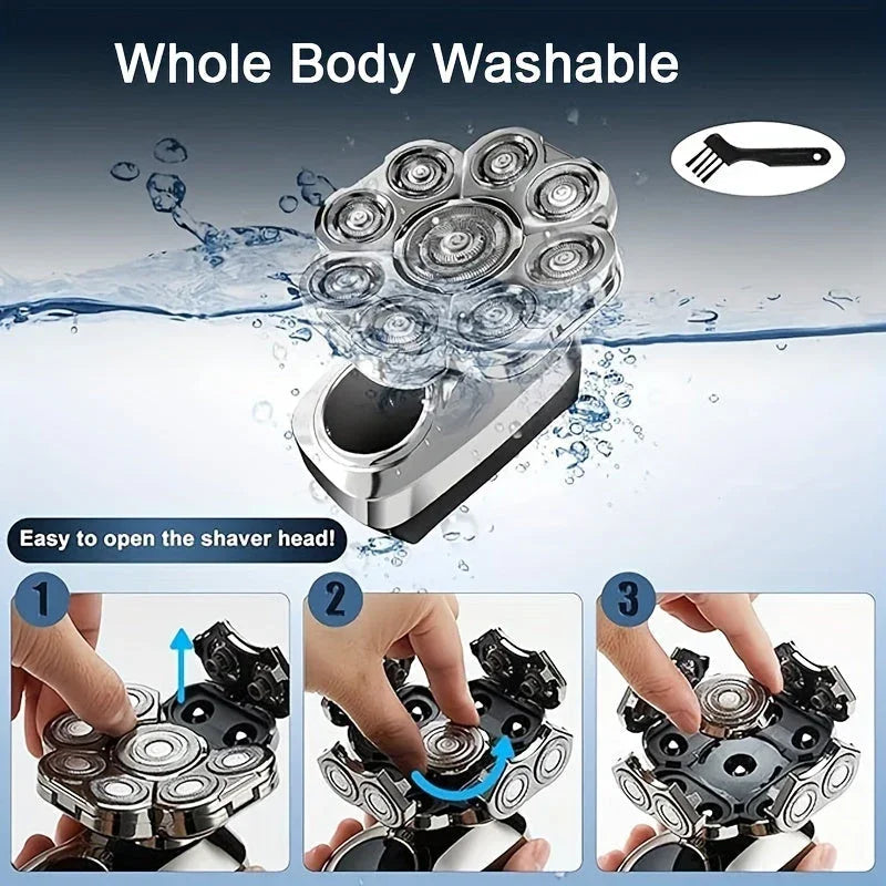 Electric Shaver Grooming Kit (6-in-1)