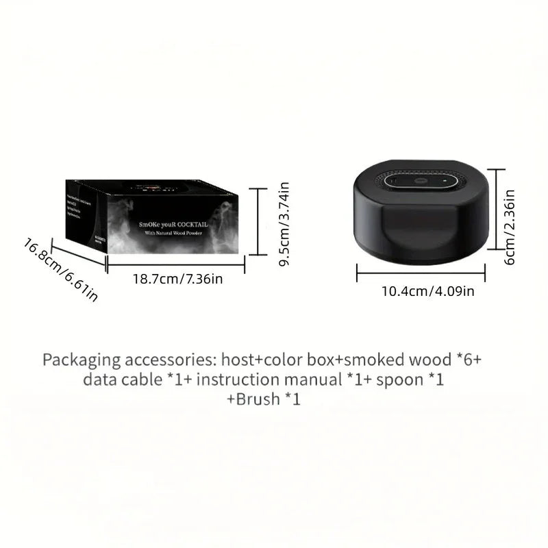 Automatic Electric Whiskey Smoker Gift Set