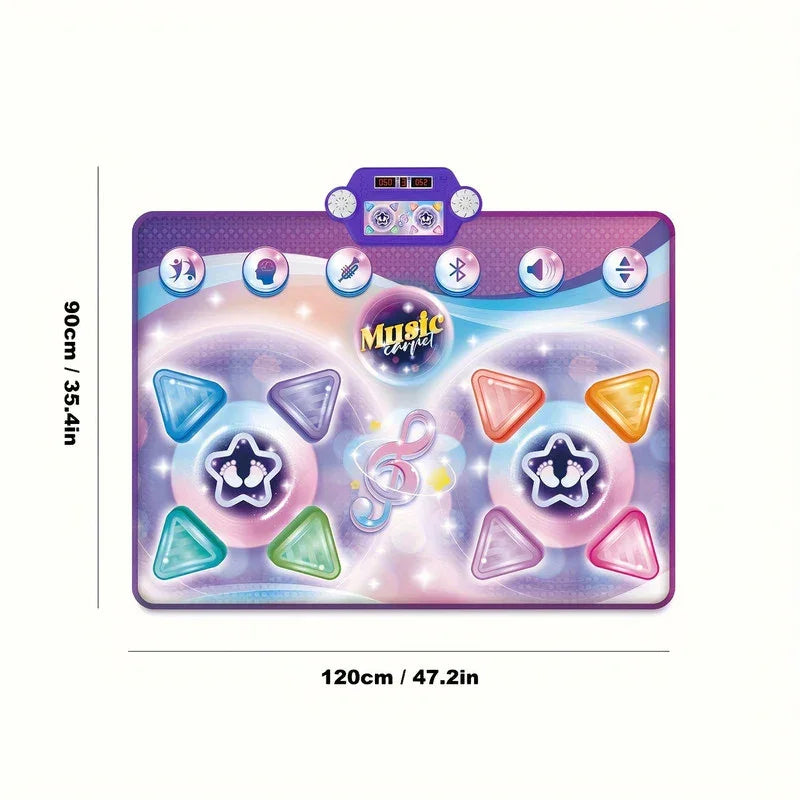 Kids Dance Mat Double Player Interactive Music Game