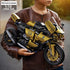 1:10 Scale Mechanical Motorcycle Building Block Kit, Ages 14 Plus, ABS