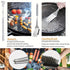 17-Piece Stainless Steel BBQ Grill Accessories Set with Mats and Brush